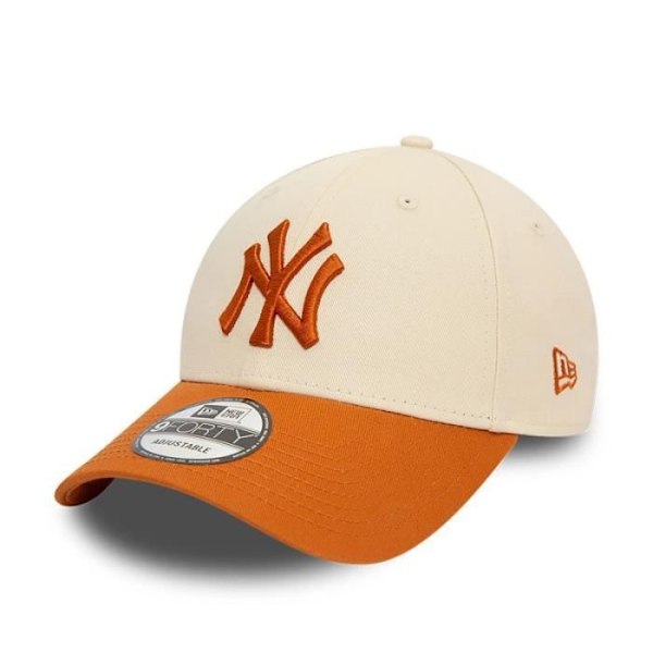 Lippis - NEW ERA - New York Yankees - World Series - Patches - 9Forty - Oranssi-Musta Orange, Svart