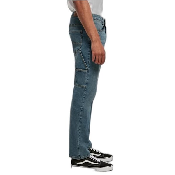 Jeans Urban Classics Carpenter Baggy - sand ødelagt vask - 32 Sand förstörd 38