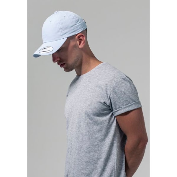 Flexfit Low Profile Tvättad Strapback - Blå - Herr blå