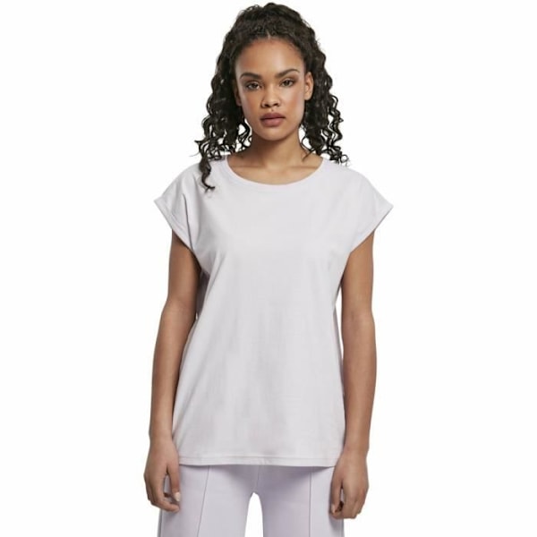 Naisten T-paita - Urban Classics - Violetti lila - Luomu puuvilla - Lyhyet hihat - Rento malli lila lila XXXXL