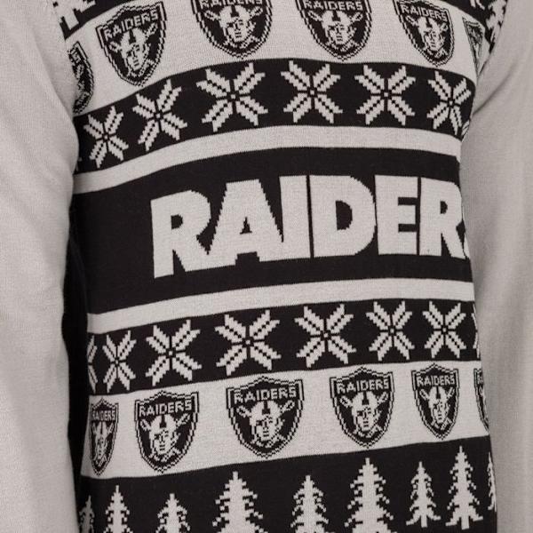 NFL Tiimien Ruma Neule XMAS Joulupaita Las Vegas Raiders M