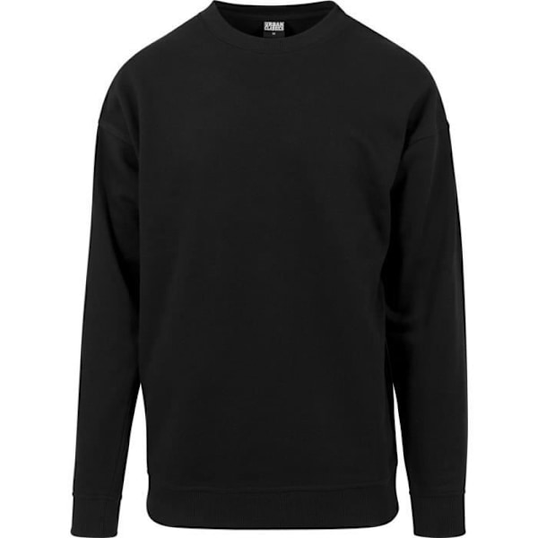 Sweat - Urban Classics - Crewneck Pullover - Svart - Långärmad - Klassisk krage Svart M