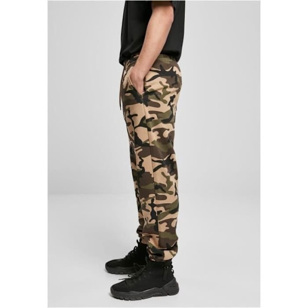 Urban Classics Basic joggingbyxor - woodcamo - L Woodcamo XS