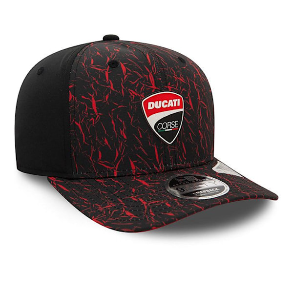 Casquette - New Era - 9FIFTY - Ducati Motor Logo - Sort - Polyester - Unisex Svart S / M