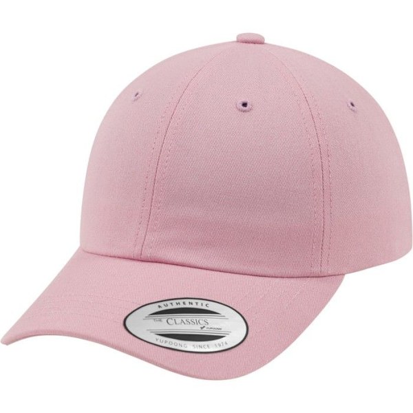Casquette - Flexfit - Lav Profil Bomuld Twill - 100% bomuld - Rosa - Casual lyserød Unik størrelse