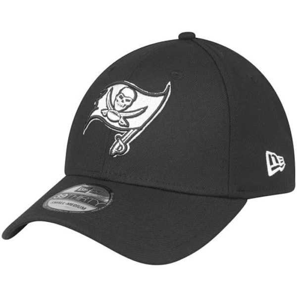 Casquette 39THIRTY - New Era - NFL Tampa Bay Buccaneers - Svart / Vit - Stretch Fit - Herr Svart vit L/XL