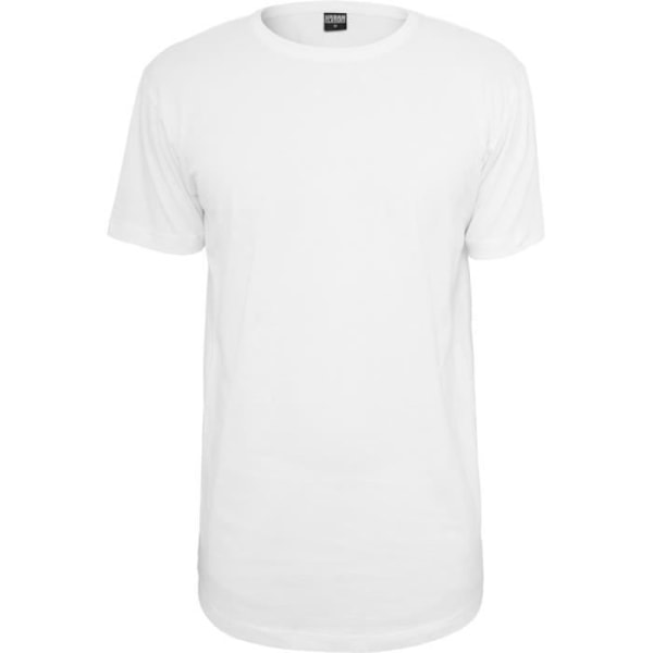 Urban Classics - MUOTOILTU Pitkä T-paita valkoinen - XL