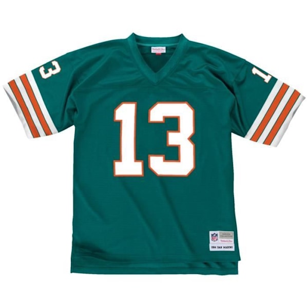 Maillot NFL Legacy - Miami Dolphins 1984 Dan Marino - Mand - Mitchell & Ness - Teal - 100% polyester Kricka M