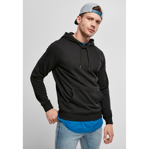 Sweatshirt - Urban Classics - Basic Terry - Svart - Långärmad - Unisex svart S