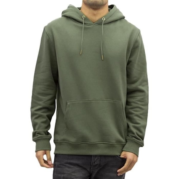 Urban Classics Mand Hættetrøje Basic Oliv S