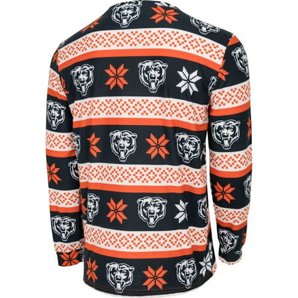 NFL-hold Vinter JULE Pyjamas Sæt skjorte og bukser Chicago Bears XXL