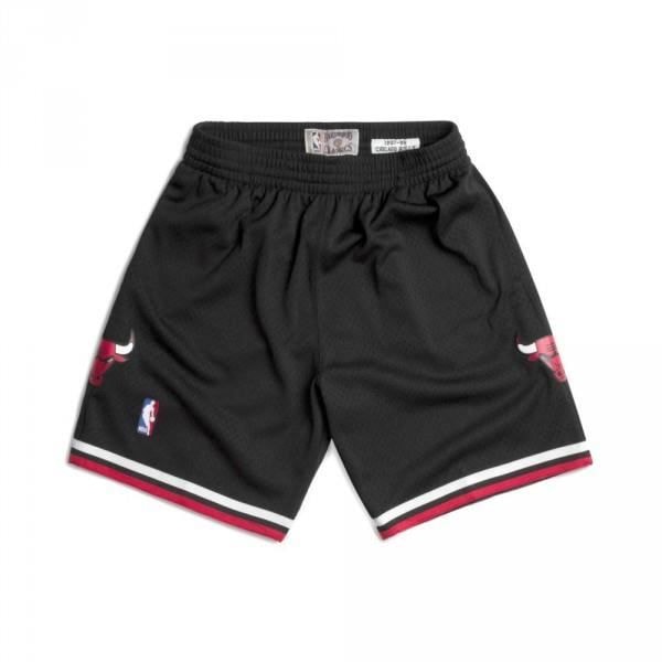 Chicago Bulls 1997-98 Mitchell NBA Shorts &amp; Ness Swingman Svart för män Flerfärgad M