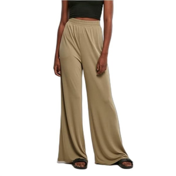 Pantaloner i stor størrelse til kvinder Urban Classics Modal GT - kaki grøn - 4XL Grön khaki XXXXL