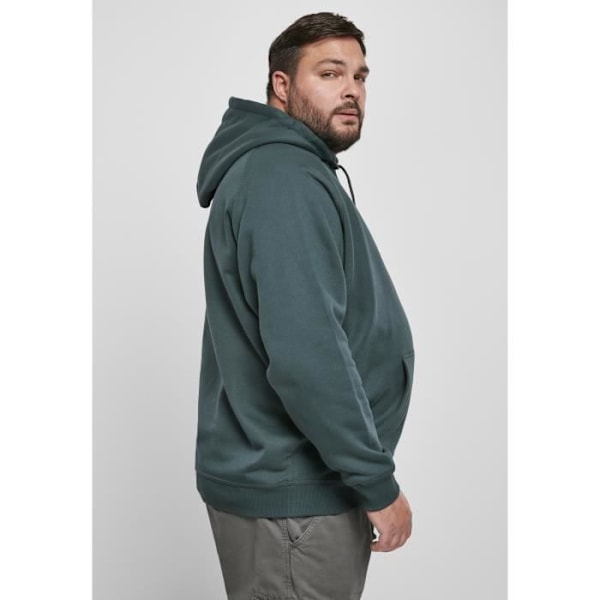 Urban Classics hoodie blank (store størrelser) Grön flaska XXXL
