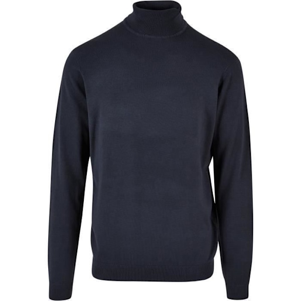Trøje med rullekrave - Urban Classics - Mørkeblå - Viskose og nylon - Slim fit - Optimal komfort marinblå M