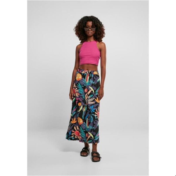Lyhyt toppi - URBAN CLASSICS - Naisten lyhyt rib-toppi - Tiukka - Fuksia - Mukava rosafuchsia S