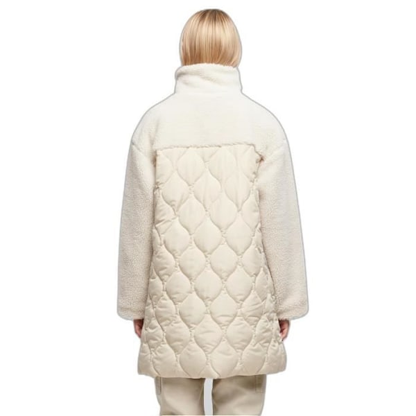 Urban Classics GT Dam Oversized Sherpa Puffer Jacka - Vit - 2XL Vit XXL