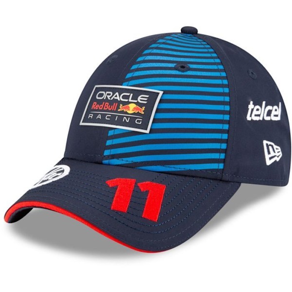 Snapback-cap - New Era - Red Bull Formel 1 - Sergio Perez 11 - Blå - One Size Blå Unik storlek