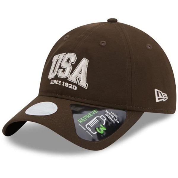 Casquette Femme New Era 9Twenty - USA 1920 Valnöt Brun valnötsbrun
