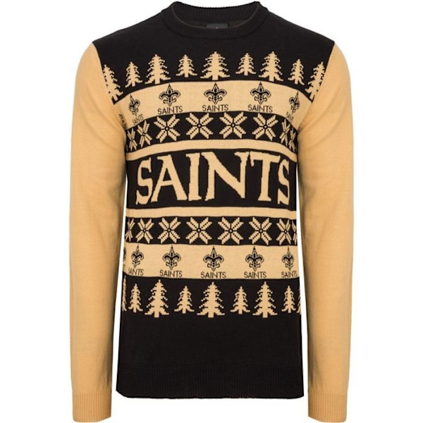 NFL Lags Ugly Sweater XMAS Tröja i stickat New Orleans Saints jag