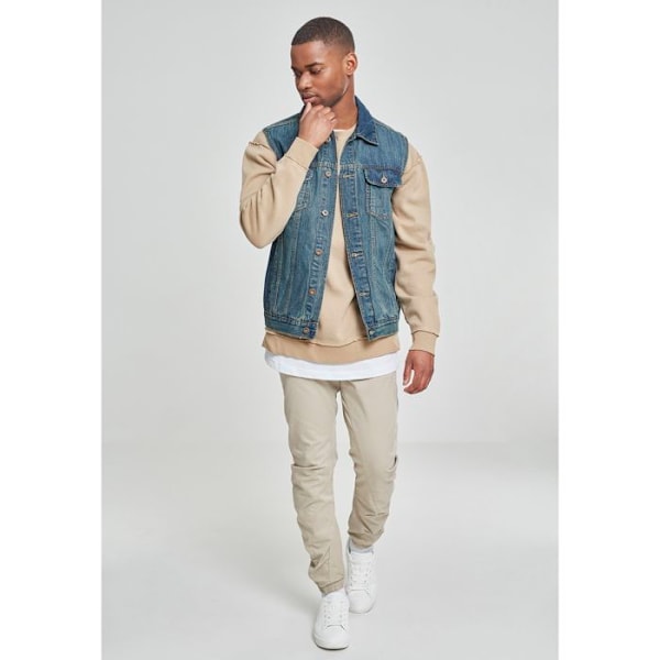 Urban Classic denim vest ljusblå XXL