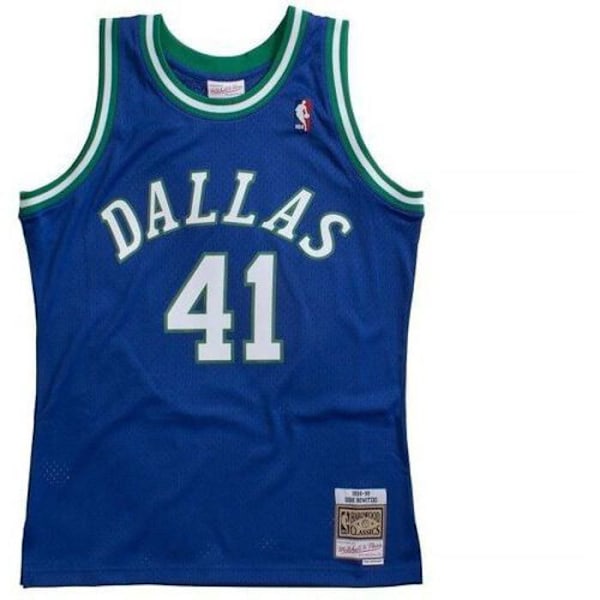 T-paita - Mitchell & Ness - D Mavericks D Nowitzki - Sininen - Urheiluvaatteet - Koko L Azul - Asmodee - Brädspel - Brädspel M