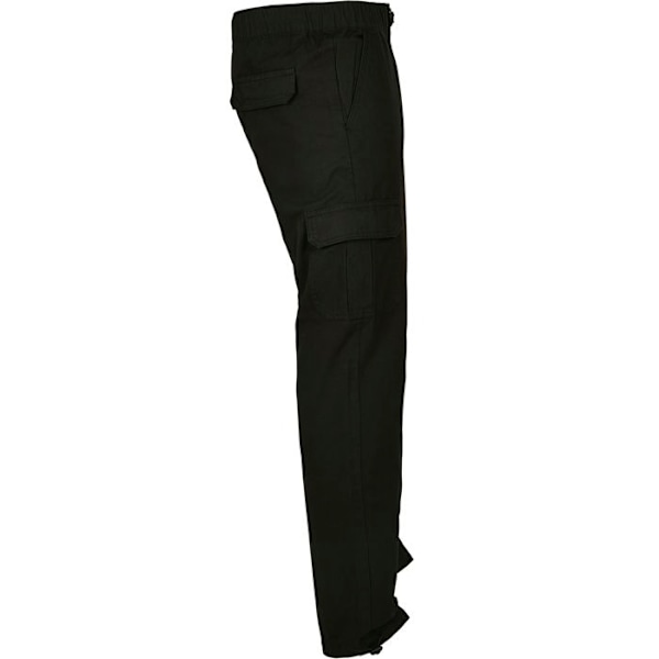 Bukser i store størrelser - Urban Classic - Ripstop bomuld - Sort farve - Loose fit - Unisex svart XXXL