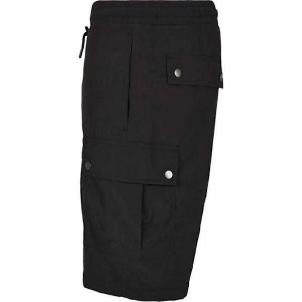 Lyhyt cargo - Urban Classics - Musta - XL - 100% polyesteri - Kumivyötärö - Cargo-taskut Svart M