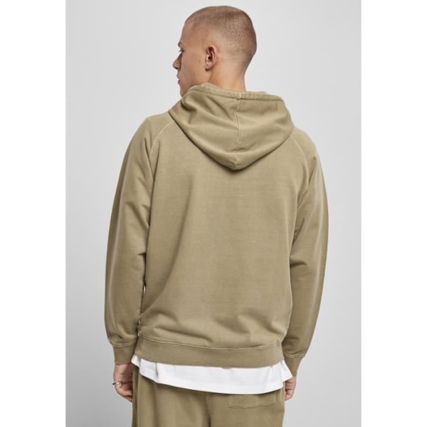 Urban Classics overdyed hoodie - olivengrøn - L Grøn khaki M