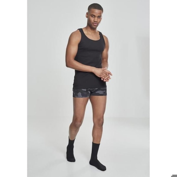Hihaton paita - Urban Classic - 2-pakkaus - Saumaton - Musta - Unisex - Pyöreä kaula-aukko sort XL