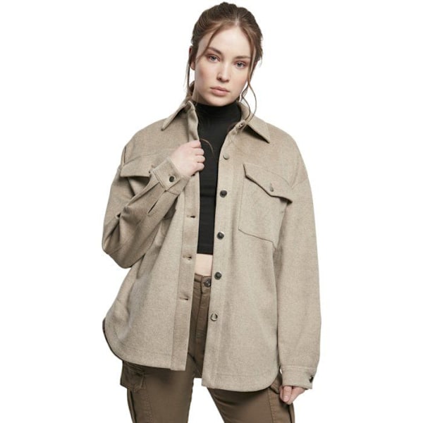 Urban Classics Dam - Klassisk Oversized Oversized Jacka Mol jag