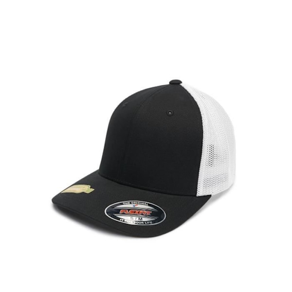 Flexfit Dammössor / Truckerkeps Återvunnet Mesh Svart - 751741 S / M