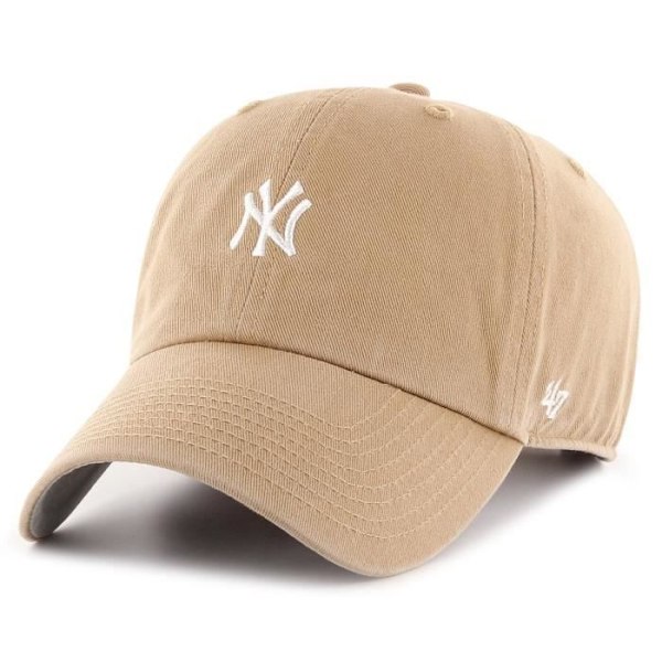Justerbar kasket 47 Brand - BASE New York Yankees khaki - Mand kaki