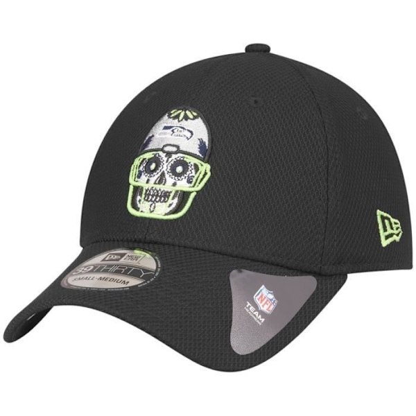 New Era 39Thirty Stretch-Fit Diamond Kappa - NFL Socker Skalle Seattle Seahawks L/XL