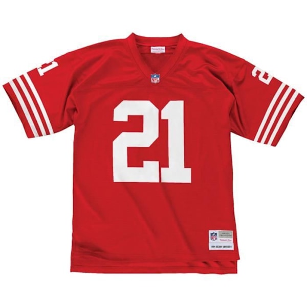 NFL Legacy - San Francisco 49ers 1994 Deion Sanders - Mies - Punainen - Urheiluasusteet Röd M