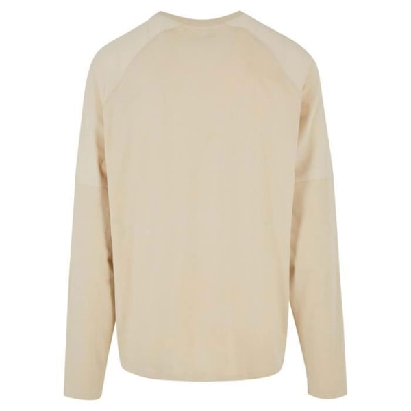 T-shirt - Urban Classics - Lange Ærmer - Oversize - Klassisk Hals - Glat Nylon Äggskal M