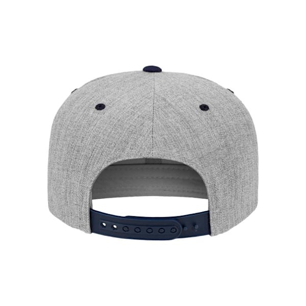 Casquette Snapback 2-Tone - Flexfit - Grå/Navy - 80% Akryl - One Size - Unisex grå/marineblå
