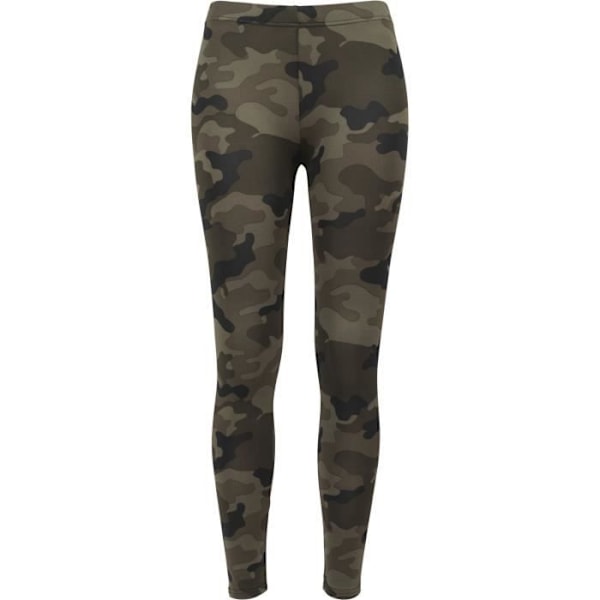 Urban Classics Woman - CAMO Leggings trä camo Grön XS