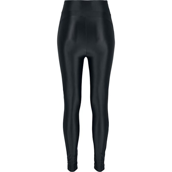 Urban Classics Leggings Metallic Korkea Vyötärö Kiiltävä Naiset Mustat Leggings sort M