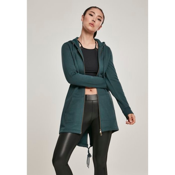 Dameparka - Urban Classic - Sweat med hætte - Flaskegrøn - Multisport - Komfortabel og holdbar flaskegrøn M