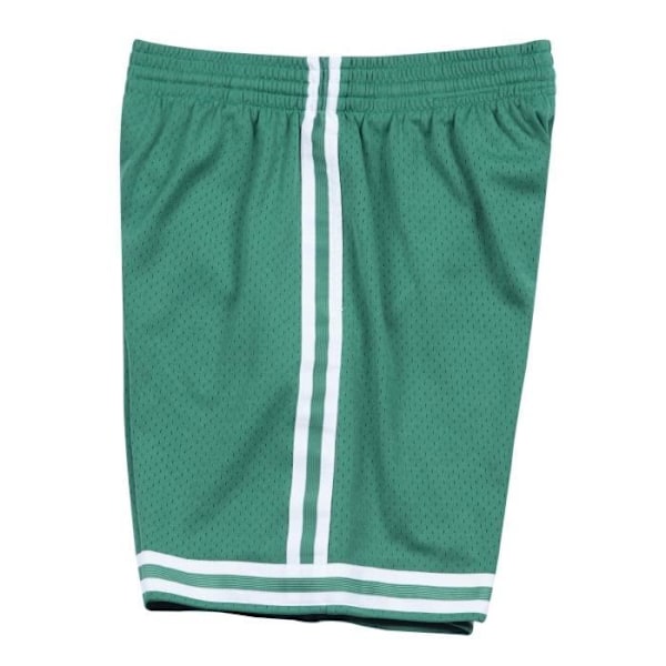 Basketball shorts - M&N - Boston Celtics Road 1985-86 - Hvid - Mand - Åndbar grön keltisk jag