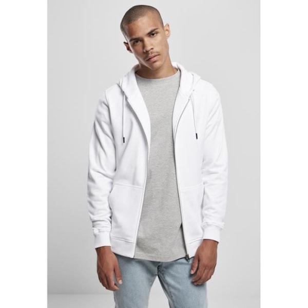 Urban Classics basic sweatshirt i frotté - svart - S Svart jag