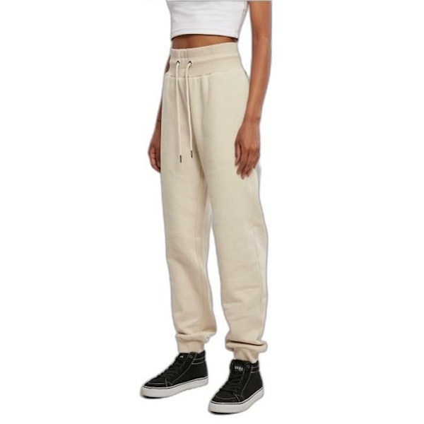 Jogging dame høj talje i økologisk bomuld hvid Urban Classics Organic GT - 4XL hvid XXXXL