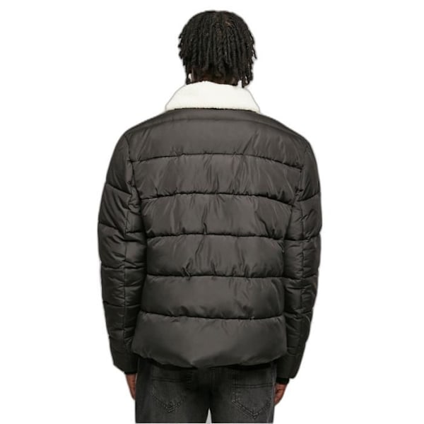 Doudoune med sherpa-krave Urban Classics - sort - S sort XL
