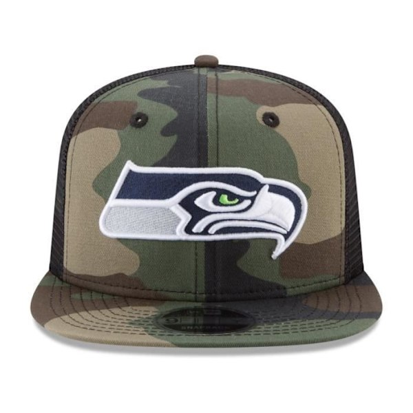 Uuden aikakauden 9Fifty Verkko Snapback Lippalakki Seattle Seahawks puusaarnikamo