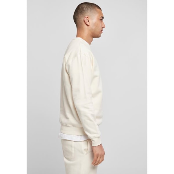 Sweatshirt - URBAN CLASSICS - Rund hals - Hvid - Lange ærmer - Unisex Vit XXXXL