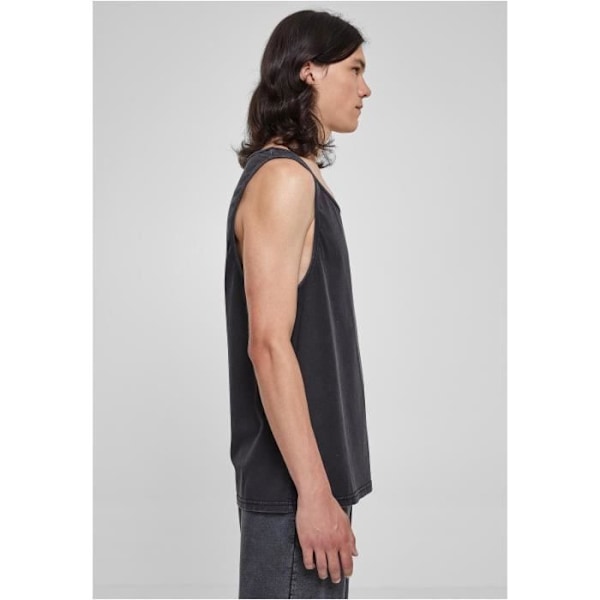 Oversized acid-washed tank top Urban Classics GT - sort - 3XL Svart XXXXXL