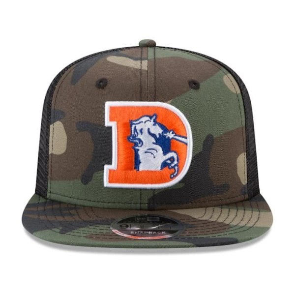 Throwback Denver Broncos Mesh 9Fifty Snapback Kepa träkamouflage
