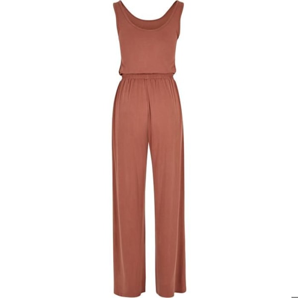 Ærmeløs jumpsuit - Urban Classics - Store størrelser - Terracotta farve - Modal stof - Optimal komfort terrakotta XXXXXL