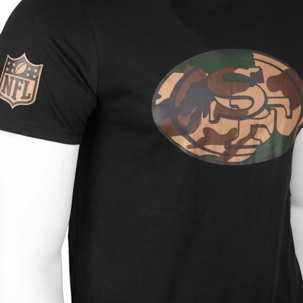 New Era Fotboll Supportertröja - NFL Lag noir / wood camo San Francisco 49ers M